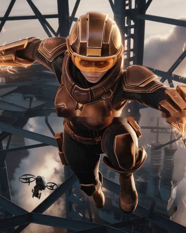Gridline, a fictional character from The Infrastructure Guard