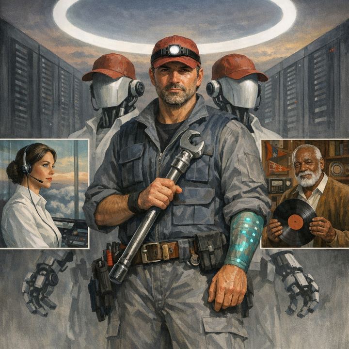 Character sheet for Standby, a fictional character from The Infrastructure Guard