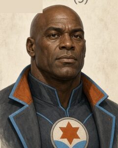 Teaguee, a fictional hero from GOTB’s original stories